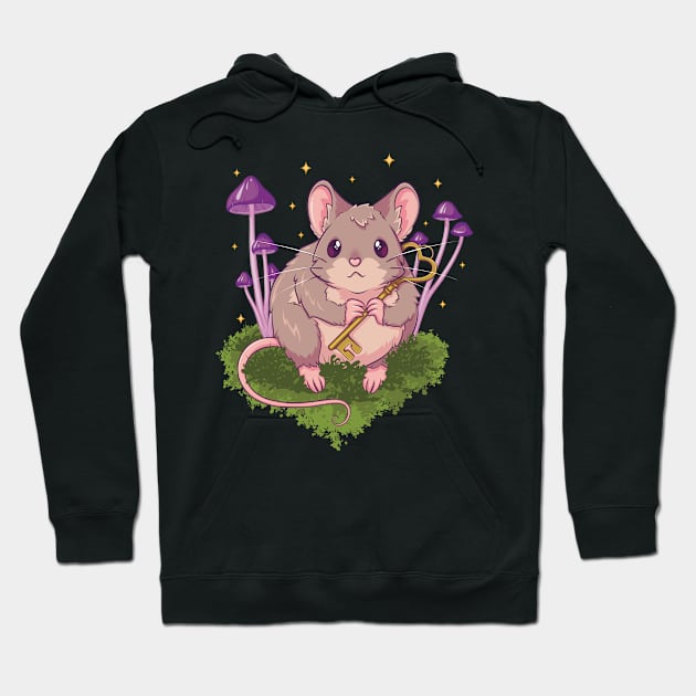 Grimm’s Mouse & Its Key Hoodie by Sage Hart